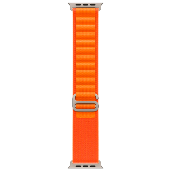 Curelușă Apple Watch Alpine Loop Nailon/ 49 mm/ Orange photo 1 Curelușă Apple Watch Alpine Loop Nailon/ 49 mm/ Orange photo 1