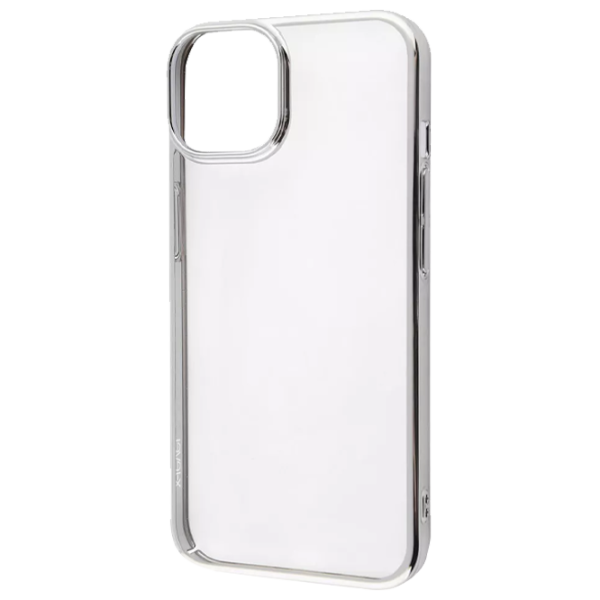 Чехол для смартфона Apple iPhone 14 Pro X-Level/ Back/ TPU/ Прозрачный Серебристый photo 1