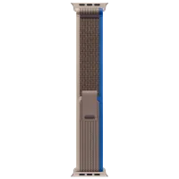 Ремень Apple Watch Trail Loop Nailon/ 49 мм/ Серый Синий/ Бежевый