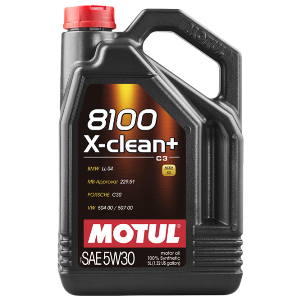 Ulei de motor Motul 5W30 8100 X-CLEAN+ 5W-30 5 l sintetic photo 1
