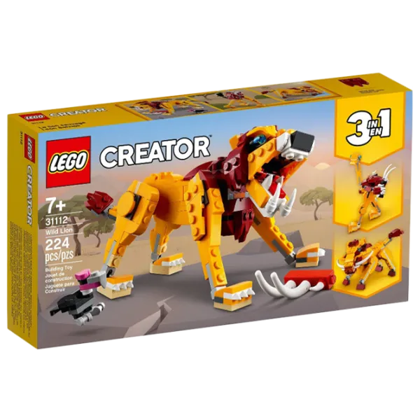 Конструктор LEGO Wild Lion Творческий/ Разноцветный photo 1