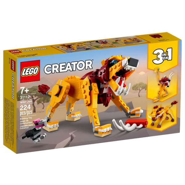 Конструктор LEGO Wild Lion Творческий/ Разноцветный photo 1