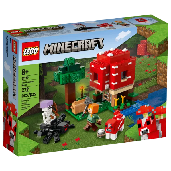 Конструктор LEGO The Mushroom House Дом/ Разноцветный photo 1