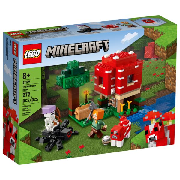 Конструктор LEGO The Mushroom House Дом/ Разноцветный photo 1