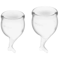 Cupă menstruală Satisfyer Feel Secure  Silicon / 0.015l