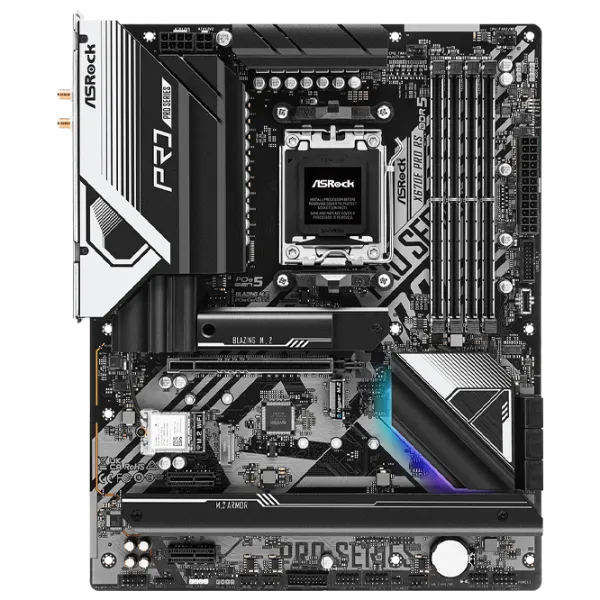 Placă de bază ASRock X670E PRO RS ATX/ AMD X670E photo 1