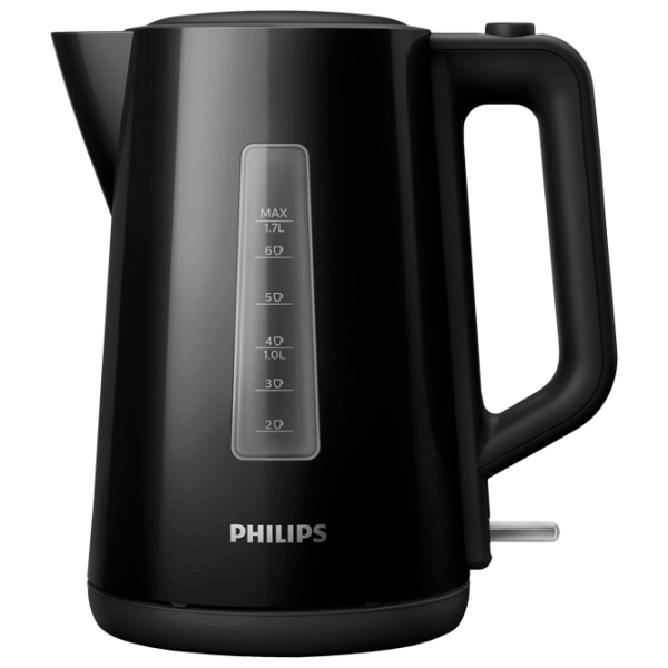 Электрочайник Philips HD9318/20 1.7л / Скрытый / Черный photo 1