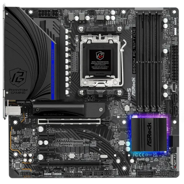 Материнская плата ASRock B650M PG RIPTIDE mATX/ AMD B650M photo 1