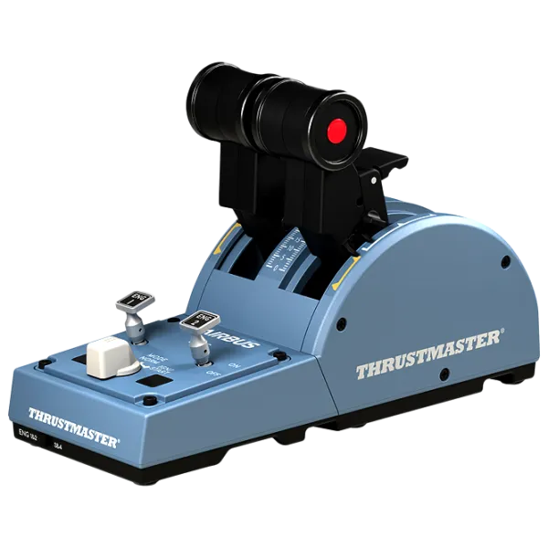 Joystick Thrustmaster TCA Quadrant Airbus Edition Cu fir/ 16 buttons/ Blue photo 1