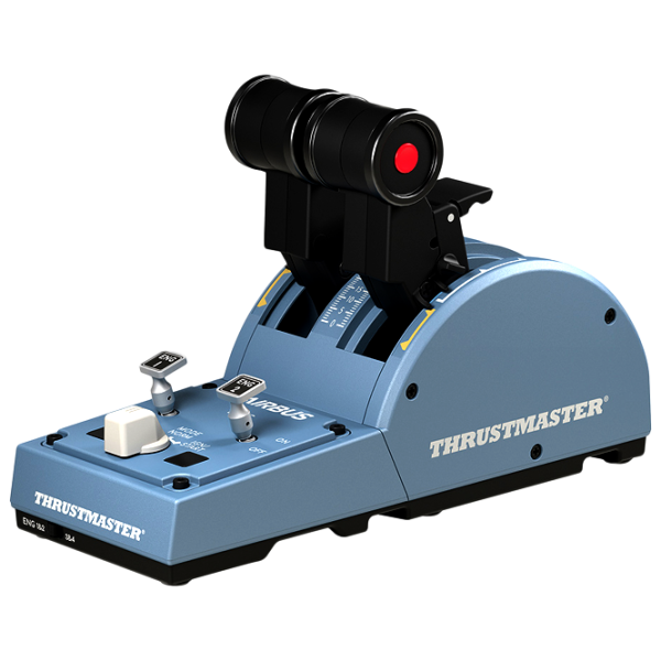 Joystick Thrustmaster TCA Quadrant Airbus Edition Cu fir/ 16 buttons/ Blue photo 1
