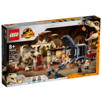 Конструктор LEGO T. Rex & Atrociraptor Dinosaur Breakout Битва/ Разноцветный