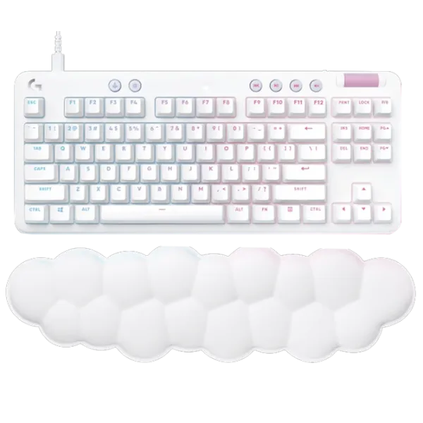 Tastatură Logitech G713 Cu fir/ White photo 1