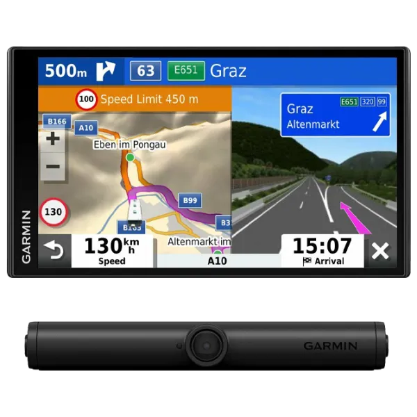 Sistem de navigație Garmin Camper 780 MT-D+BC 40 010-02227-15 Europa/ Black photo 1
