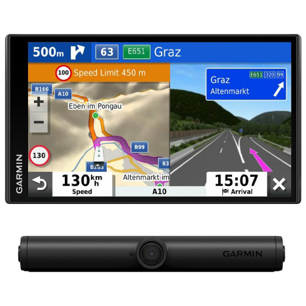 Sistem de navigație Garmin Camper 780 MT-D+BC 40 010-02227-15 Europa/ Black photo 1