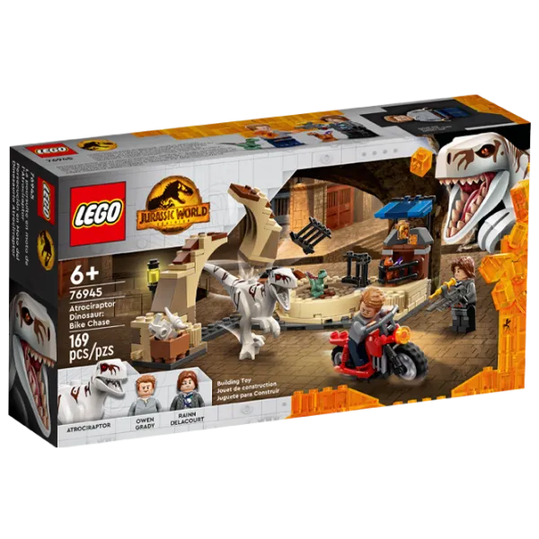 Конструктор LEGO Bike Chase Динозавр/ Разноцветный photo 1