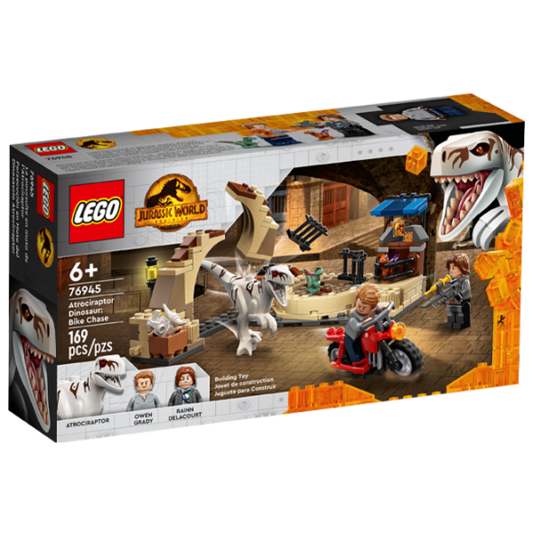 Конструктор LEGO Bike Chase Динозавр/ Разноцветный photo 1