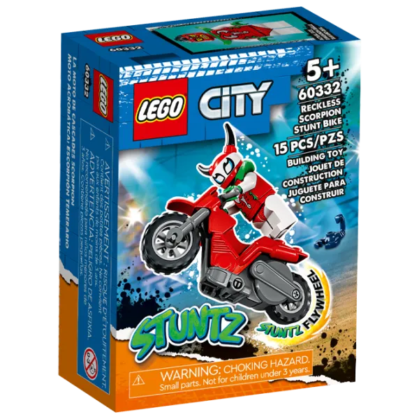 Конструктор LEGO Reckless Scorpion Stunt Bike мотоцикл/ Разноцветный photo 1