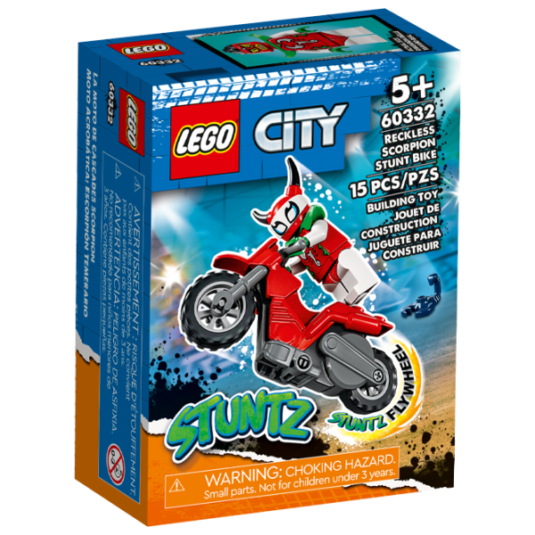 Конструктор LEGO Reckless Scorpion Stunt Bike мотоцикл/ Разноцветный photo 1