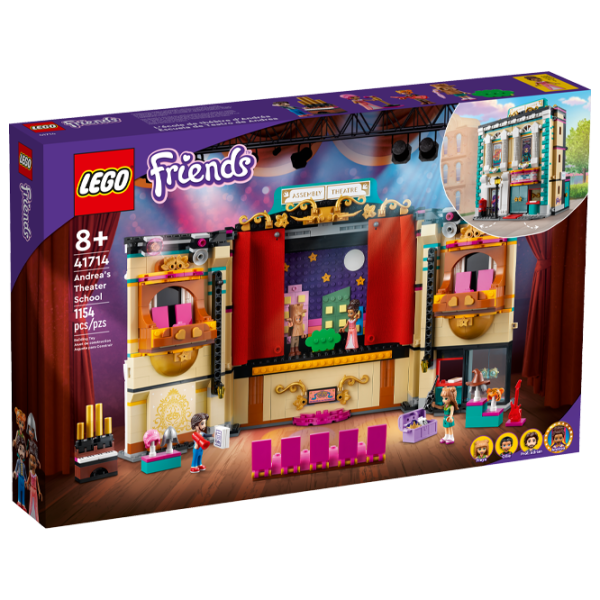 Конструктор LEGO Andrea's Theater School Школа/ Разноцветный photo 1