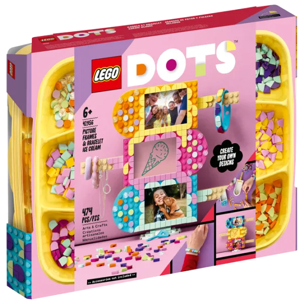 Set de creație LEGO Ice Cream Picture Frames & Bracelet Creativ/ Multicolor photo 1