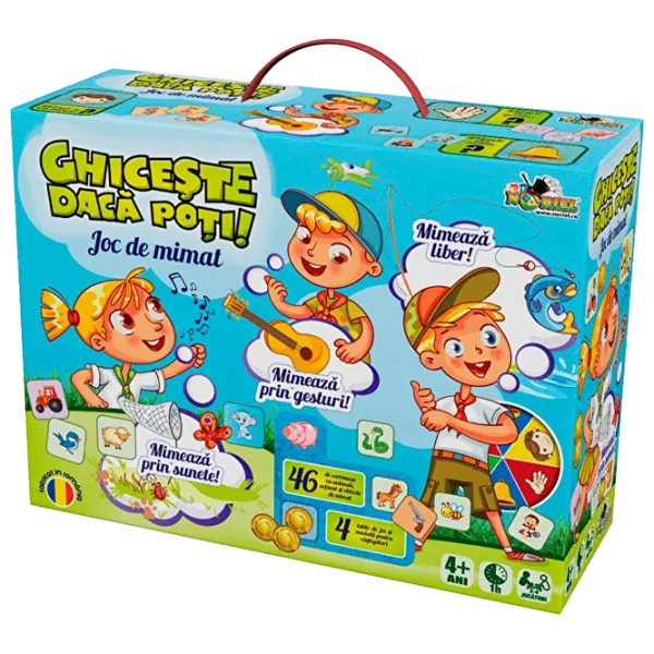 Настольная игра Noriel NOR3737 Ghicește Dacă Poți 4+/ Развитие photo 1