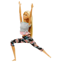 Кукла Mattel Barbie Made to Move FTG80 гимнастка / 3+