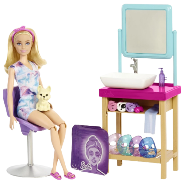 Набор Barbie Self-care HCM82 модель/ 3+ photo 1 Набор Barbie Self-care HCM82 модель/ 3+ photo 1