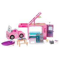Set Mattel Barbie Dreamcamper 3 în 1 GHL93  / 3+