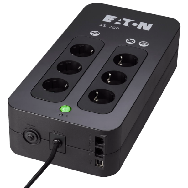 UPS Eaton 3S 700 DIN Black photo 1