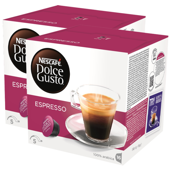 Кофе Nescafe Dolce Gusto Espresso Капсулы/ Espresso/ 32 капсулы photo 1