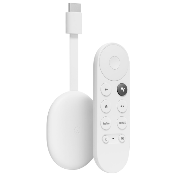 Asistență pentru TV Google Chromecast cu Google TV 4K HDMI/ White photo 1