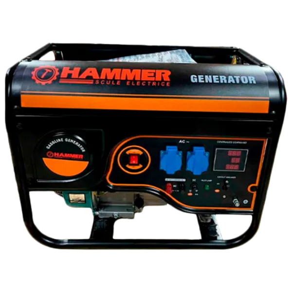 Генератор Hammer G5500 230 В AVR Бензин/ 5.5 кВт photo 1
