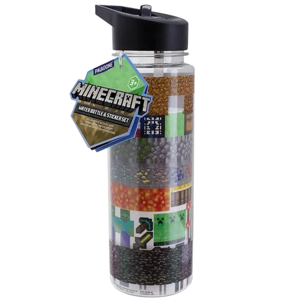 Sticlă pentru apă Fan Paladone Water Bottle And Sticker Set Transparent photo 1