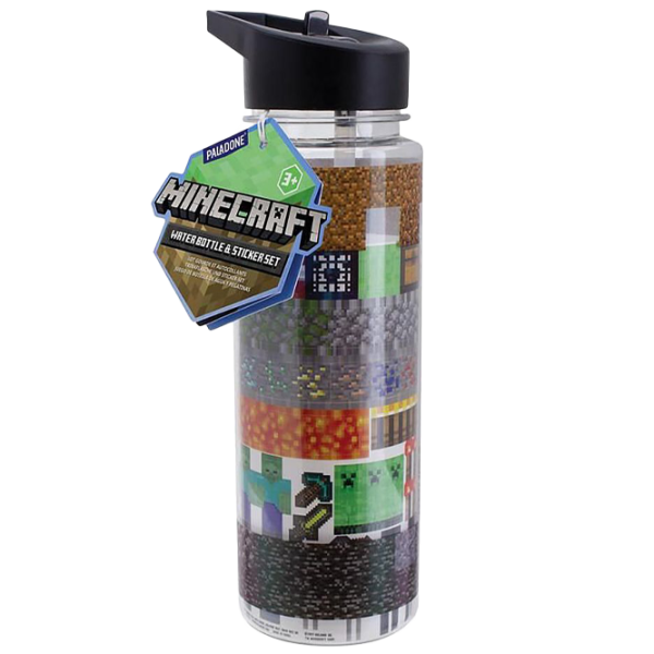 Sticlă pentru apă Fan Paladone Water Bottle And Sticker Set Transparent photo 1