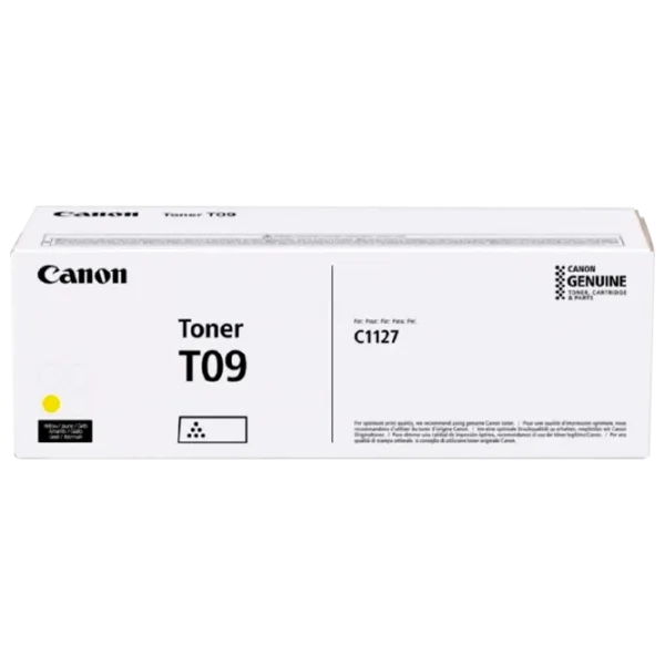 Cartuş Canon T09 Yellow/ Original/ Laser photo 1 Cartuş Canon T09 Yellow/ Original/ Laser photo 1