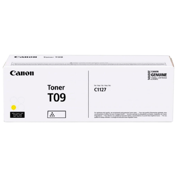 Cartuş Canon T09 Yellow/ Original/ Laser photo 1 Cartuş Canon T09 Yellow/ Original/ Laser photo 1