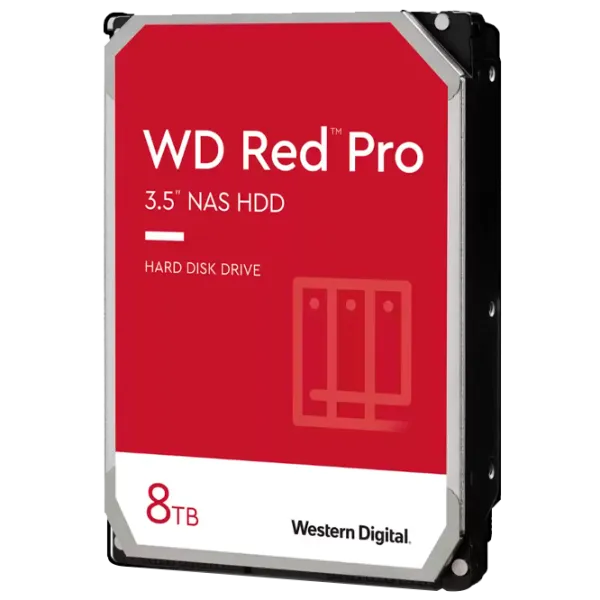 HDD Western Digital Red Pro Nas 8 TB WD8003FFBX/ Silver photo 1
