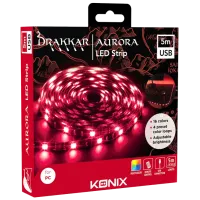 Светодиодная лента Drakkar Aurora USB LED Strip KX-DK-LED-5MUSB Белый