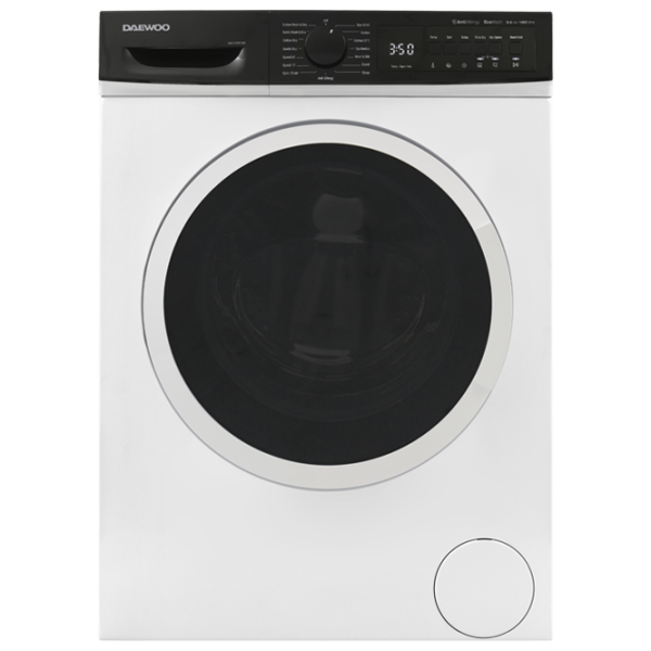 Mașină de spălat cu uscător Daewoo WD814T2WU0MD 8 kg / 1400 rpm / White photo 1
