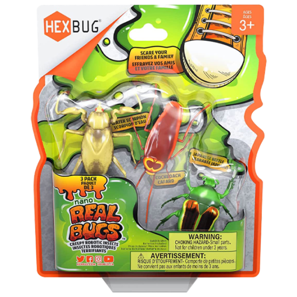 Robot Hexbug Real Bugs Flash Nano Real Bugs - 3PK 477-7801 9+/ Multicolor photo 1