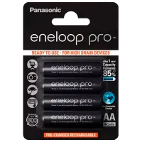 Acumulator Panasonic Eneloop Lite BK-3MCDE/ 4BE Lithium AA 1.5 V/ 4 buc.