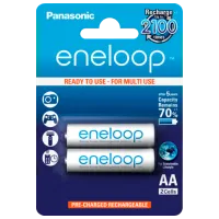 Аккумулятор Panasonic Eneloop Lite BK-3MCDE/ 2BE Lithium AA 1.5 В/ 2 шт.