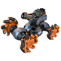 Mașină Lead Honor Dual-control Side-Travel Twist Water Bomber LH-C051-3 10 km/h / 2.4 GHz / Orange Black