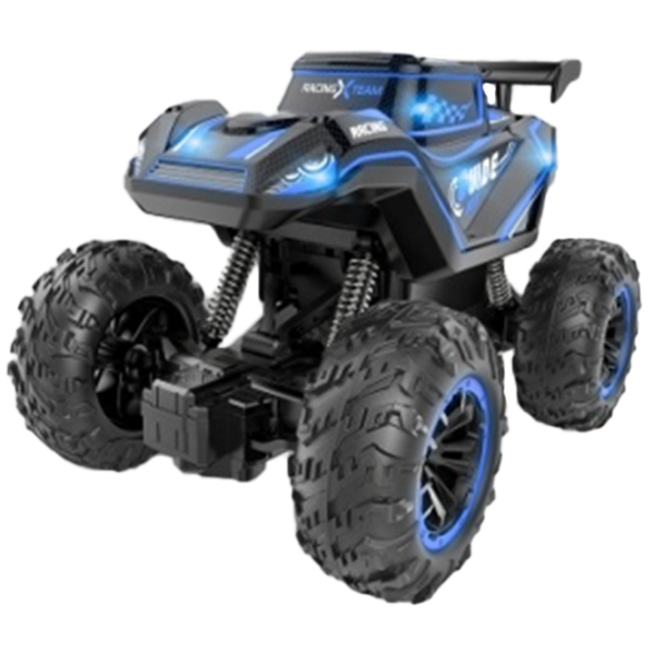 Машинка Lead Honor Four-Channel Light Climbing Car LH-C045 15 км/ч / 2.4 ГГц / Черный Синий photo 1