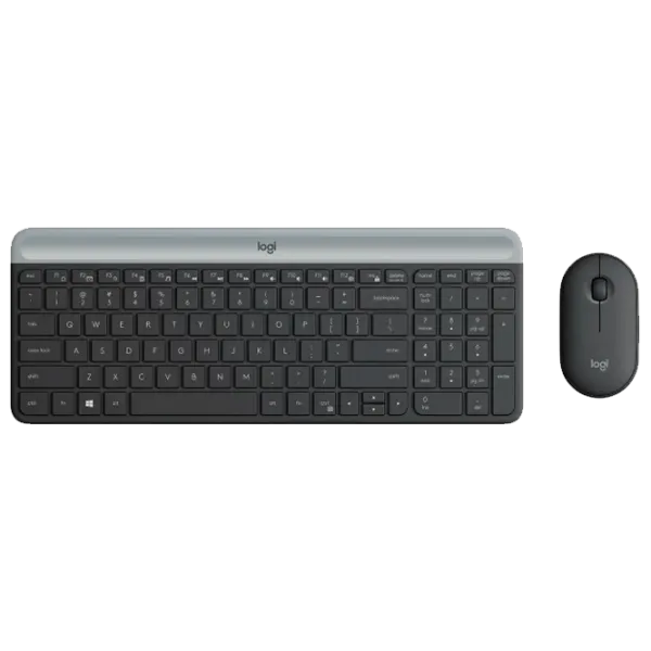 Клавиатура и Мышь Logitech MK470 Беспроводные/ Черный photo 1