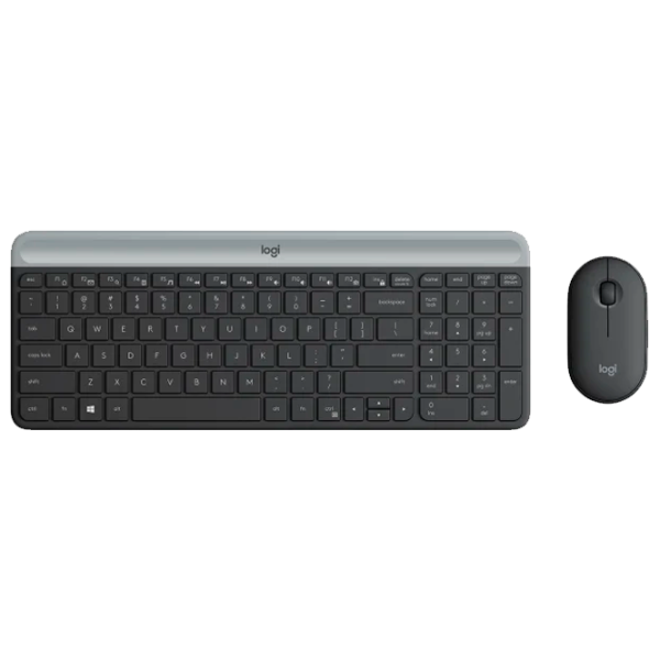 Клавиатура и Мышь Logitech MK470 Беспроводные/ Черный photo 1