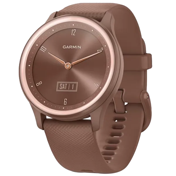 Умные часы Garmin Vivomove Sport 1.78"/ 010-02566-00/ Розовый Коричневый photo 1