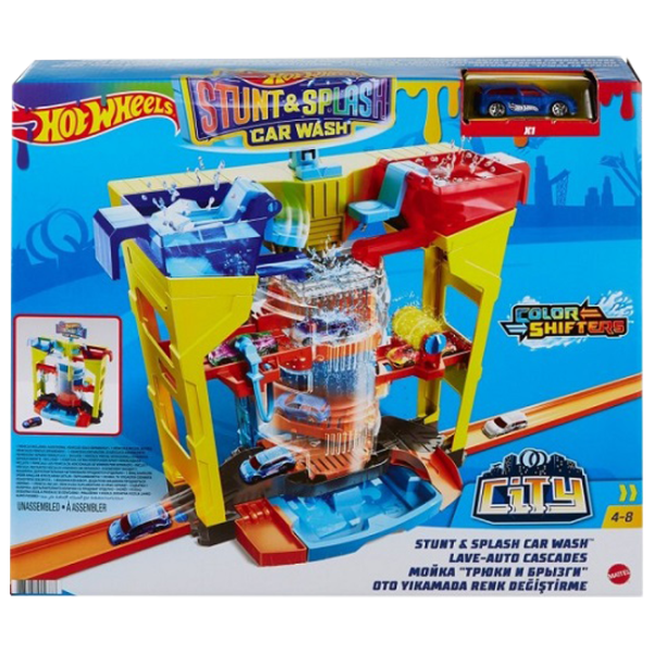 Вспомогательный набор Hot Wheels Автомойка: взрыв цветов GRW37 Разноцветный photo 1 Вспомогательный набор Hot Wheels Автомойка: взрыв цветов GRW37 Разноцветный photo 1
