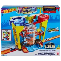 Вспомогательный набор Hot Wheels Автомойка: взрыв цветов GRW37 Разноцветный
