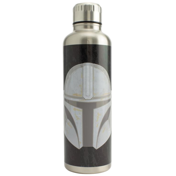 Sticlă pentru apă Fan Paladone The Mandalorian Black photo 1